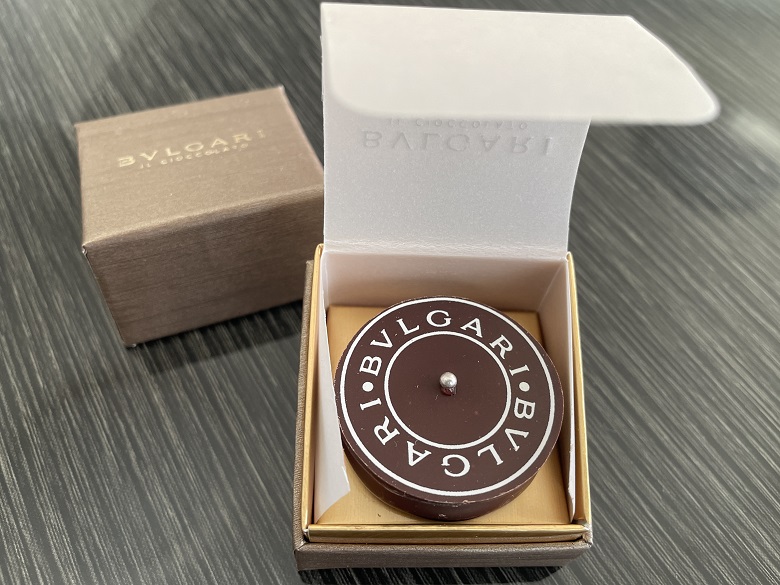 ケースの中のチョコ